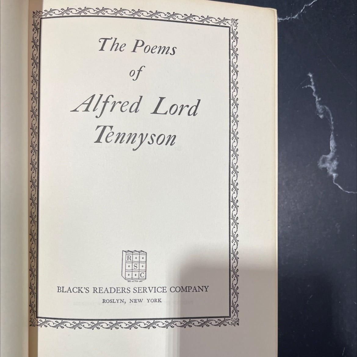 the poems of alfred lord tennyson book, by alfred lord tennyson, 1932 Hardcover image 2