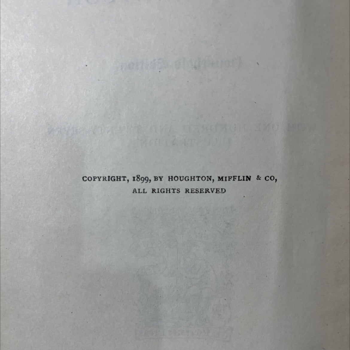 the poetic and dramatic works of alfred lord tennyson household edition book, by alfred lord tennyson, 1899 Hardcover image 3