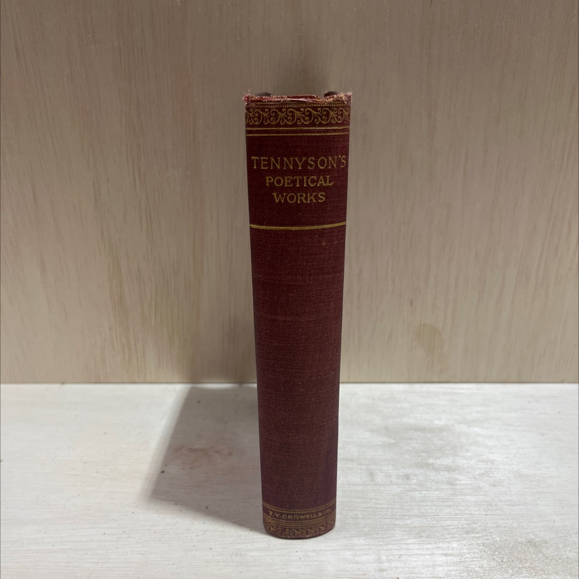 the poetical works of alfred lord tennyson book, by alfred lord tennyson, 1900 Hardcover image 4