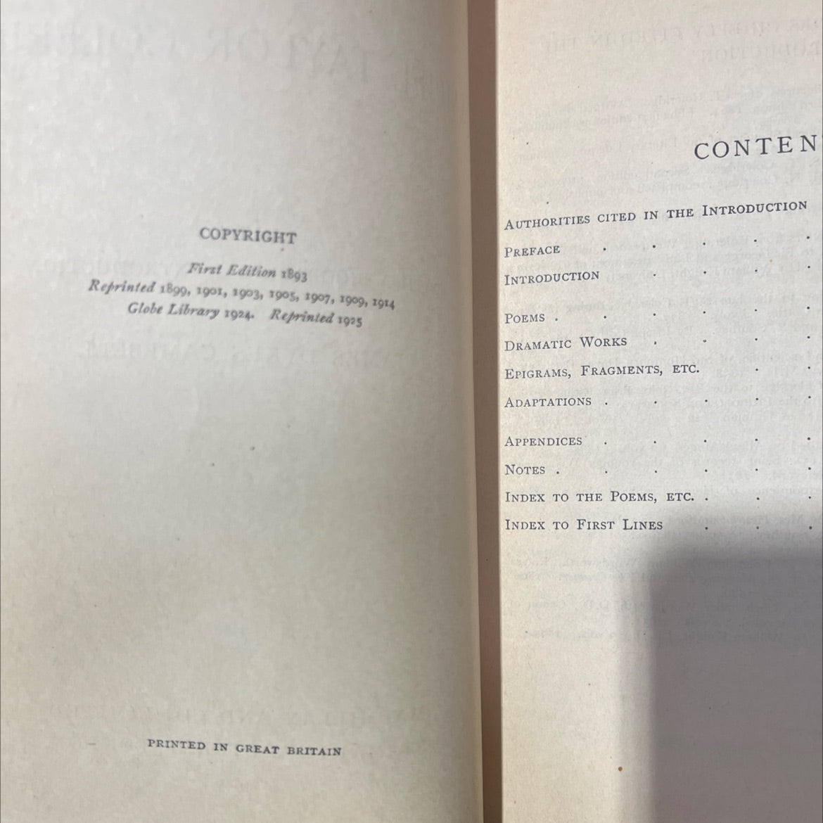 the poetical works of samuel taylor coleridge book, by samuel taylor coleridge, 1925 Hardcover image 3