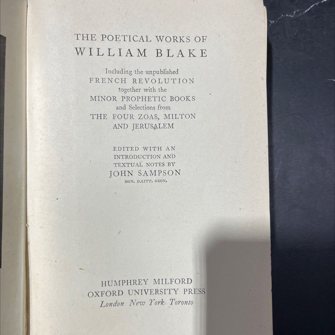 the poetical works of william blake including the unpublished french revolution together with the minor prophetic books image 2