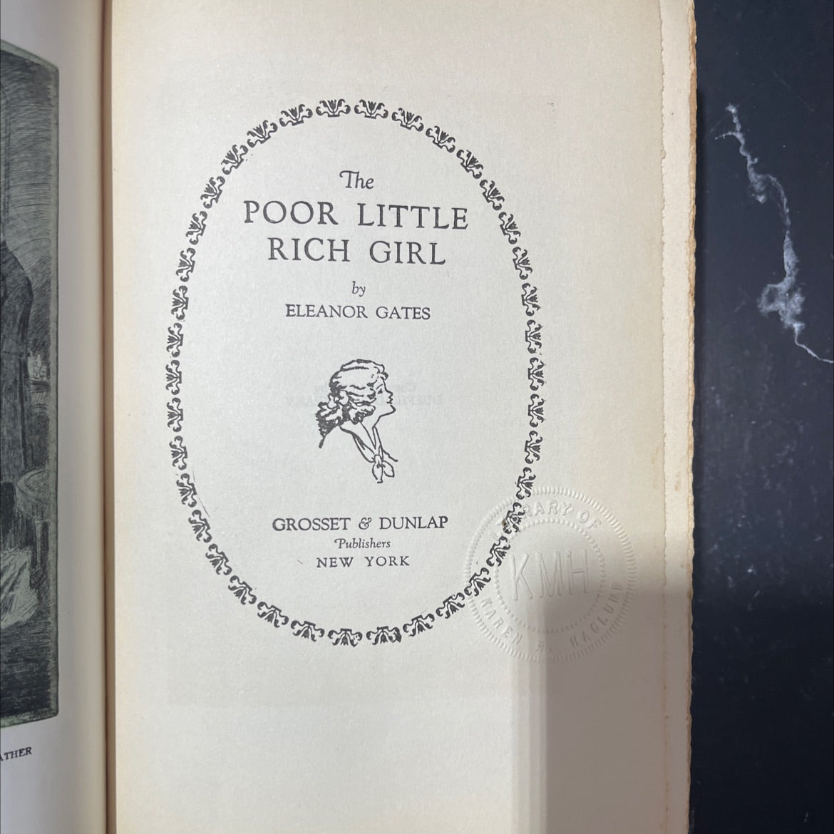 the poor little rich girl book, by eleanor gates, 1912 Hardcover image 2