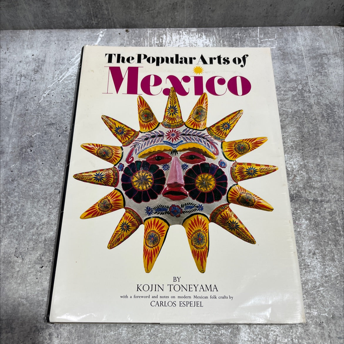 the popular arts of mexico book, by kojin toneyama, 1974 Hardcover image 1