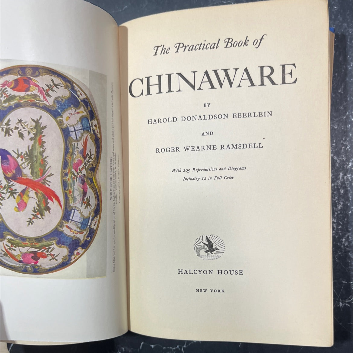 the practical book of chinaware book, by harold donaldson eberlein and roger wearne ramsdell, 1925 Hardcover image 2