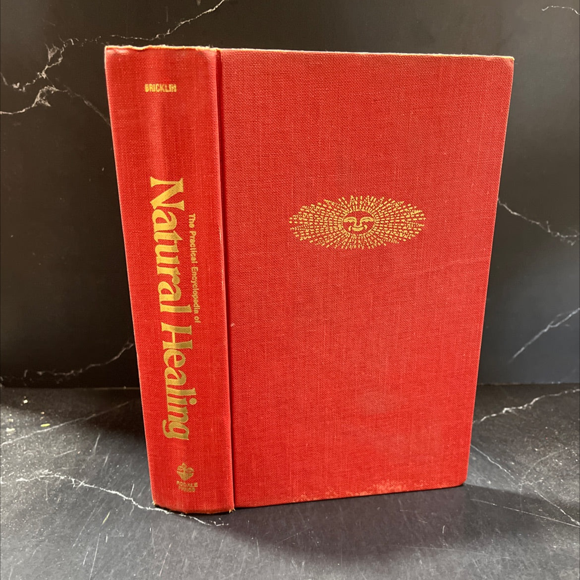 the practical encyclopedia of natural healing book, by Mark Bricklin, 1976 Hardcover image 1