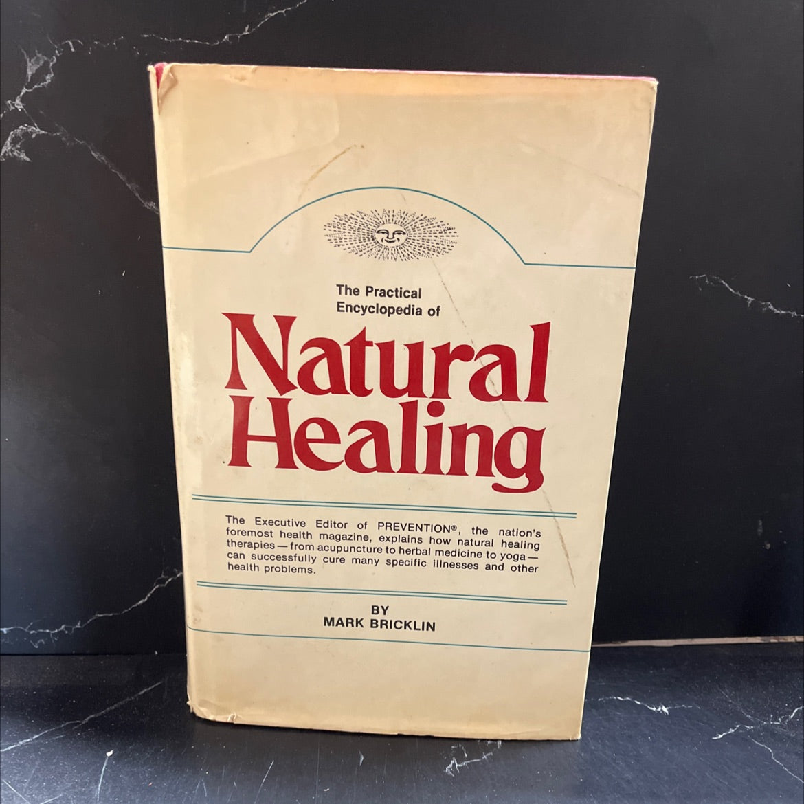 the practical encyclopedia of natural healing book, by mark bricklin, 1976 Hardcover image 1