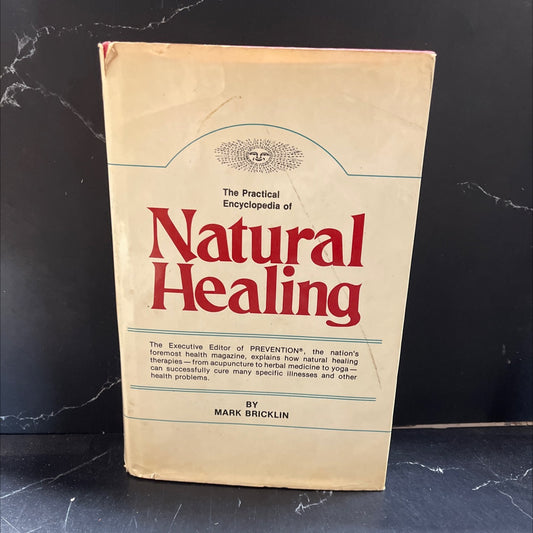 the practical encyclopedia of natural healing book, by mark bricklin, 1976 Hardcover image 1