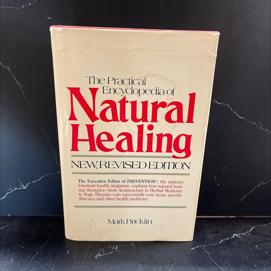 the practical encyclopedia of natural healing book, by Mark Bricklin, 1983 Hardcover image 1