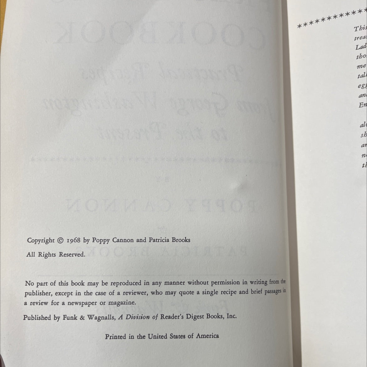 the presidents' cookbook practical recipes from george washington to the present book, by poppy cannon and patricia image 3