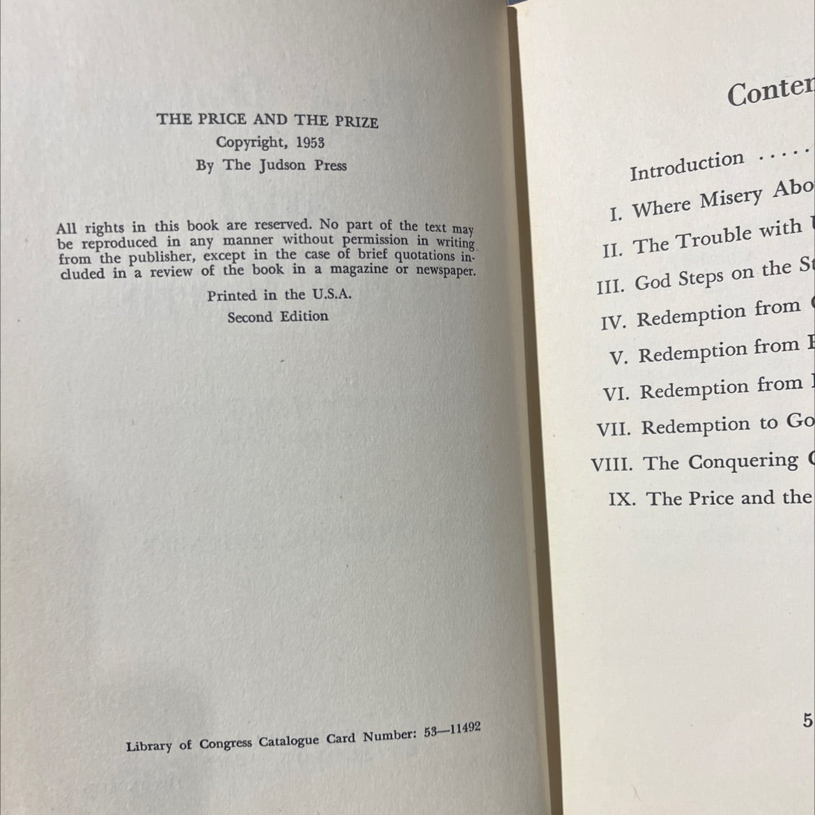 the price and the prize an interpretation of the christian gospel for young people book, by culbert g. rutenber, 1953 image 3