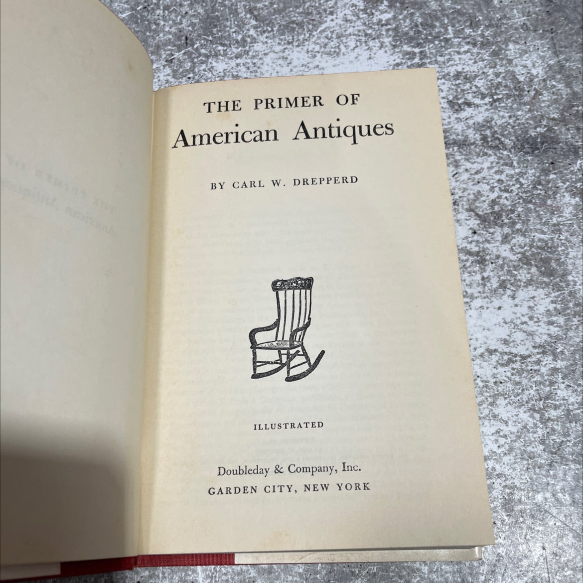 the primer of american antiques book, by carl w. drepperd, 1944 Hardcover image 2