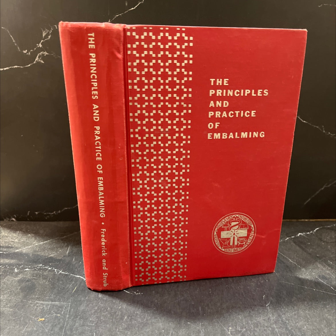 the principles and practice of embalming book, by clarence g. strub, l.e. and l. g. \"darko\" frederick, l.e.-l.f.d., image 1