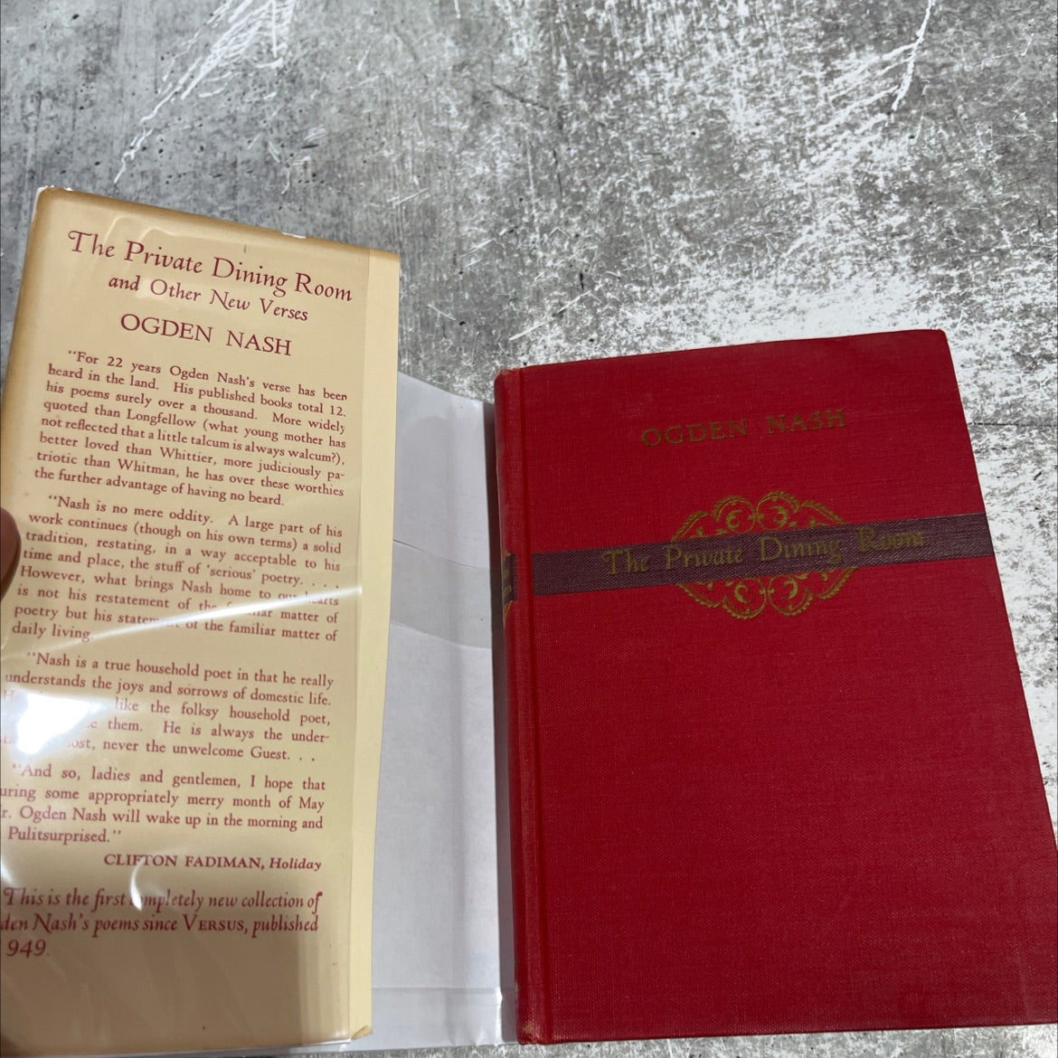 the private dining room and other new verses book, by ogden nash, 1952 Hardcover image 4