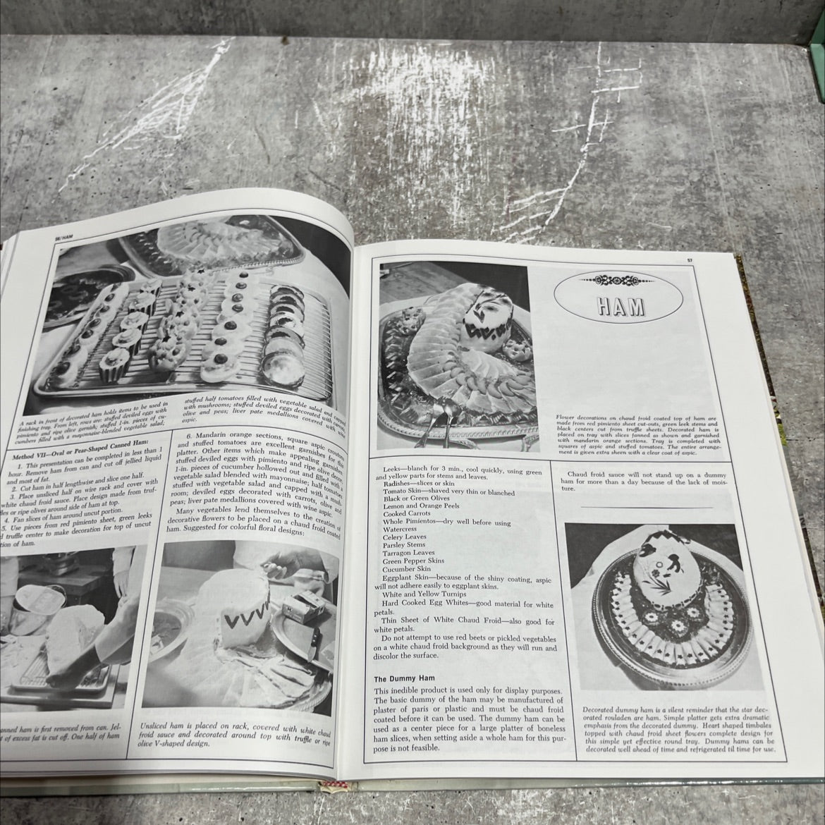 the professional chef's book of buffets book, by george k. waldner and klaus mitterhauser, 1971 Hardcover image 4