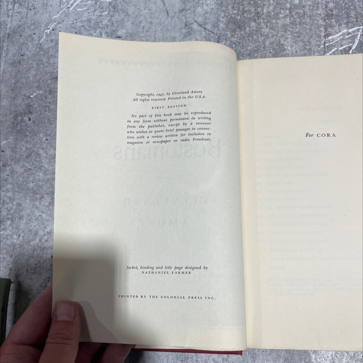 the proper bostonians book, by cleveland amory, 1947 Hardcover image 3
