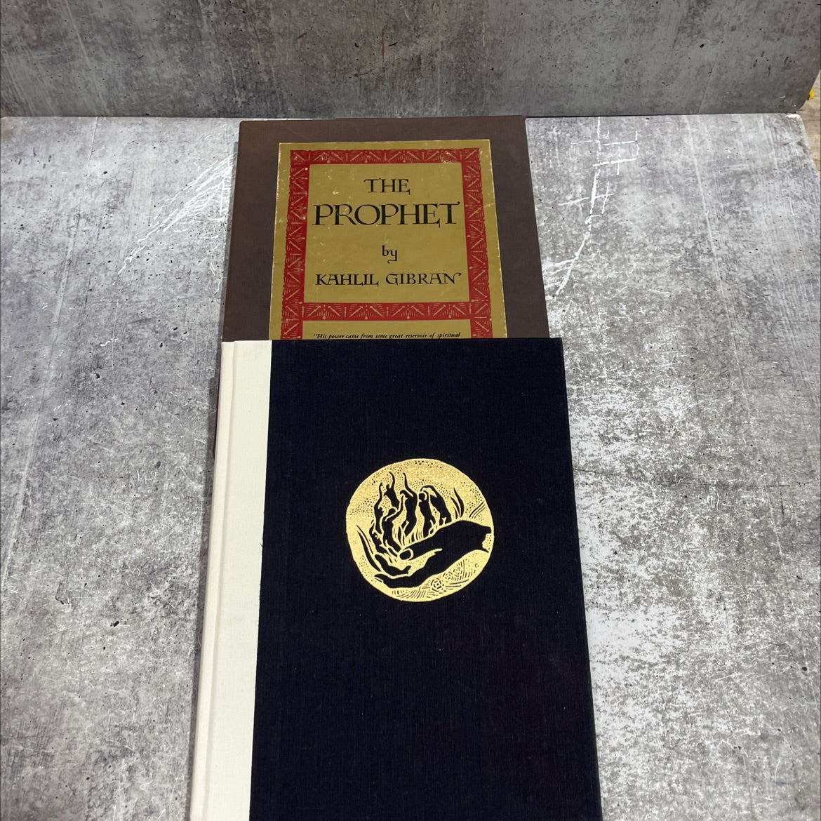 the prophet book, by kahlil gibran, 1985 Hardcover image 4