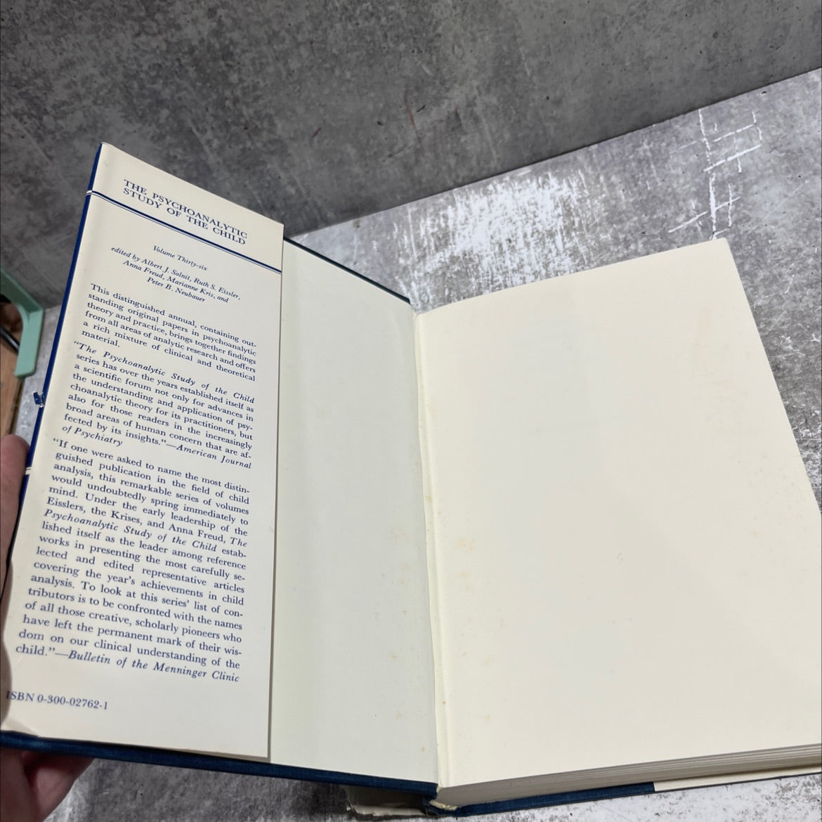 the psychoanalytic study of the child book, by albert j. solnit, ruth s. eissler, anna freud, marianne kris, peter b. image 4