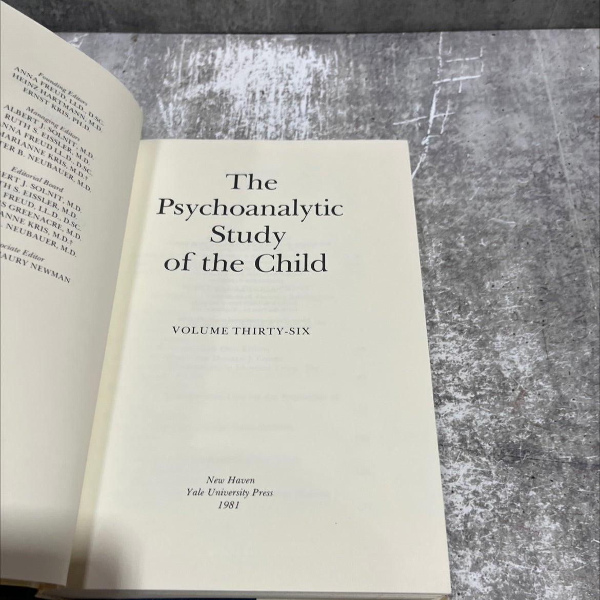the psychoanalytic study of the child book, by albert j. solnit, ruth s. eissler, anna freud, marianne kris, peter b. image 2