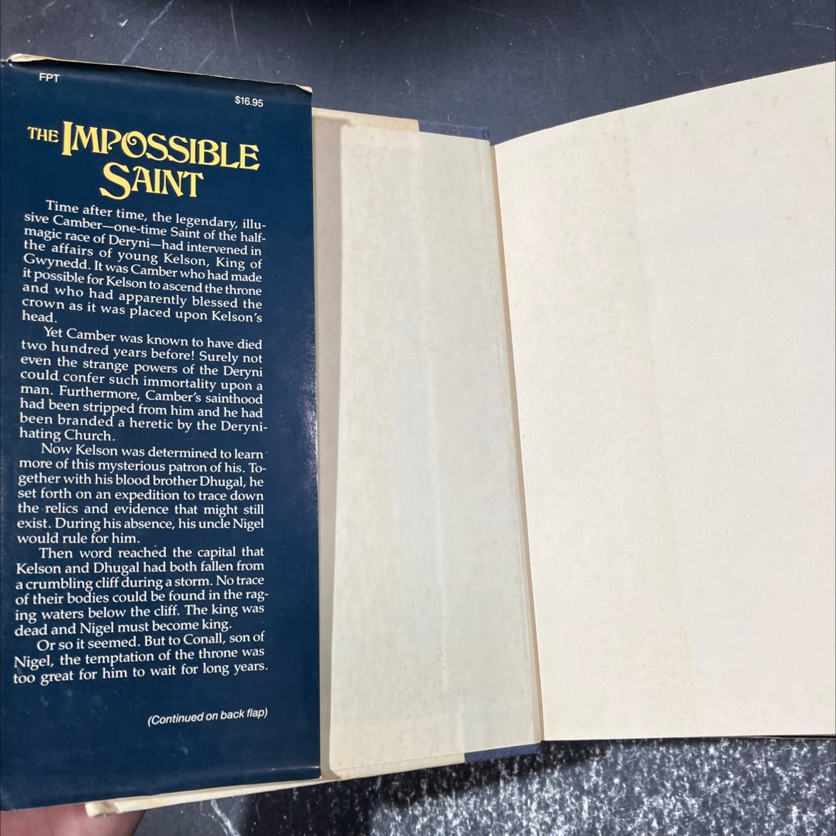 the quest for saint camber book, by Katherine Kurtz, 1986 Hardcover image 4