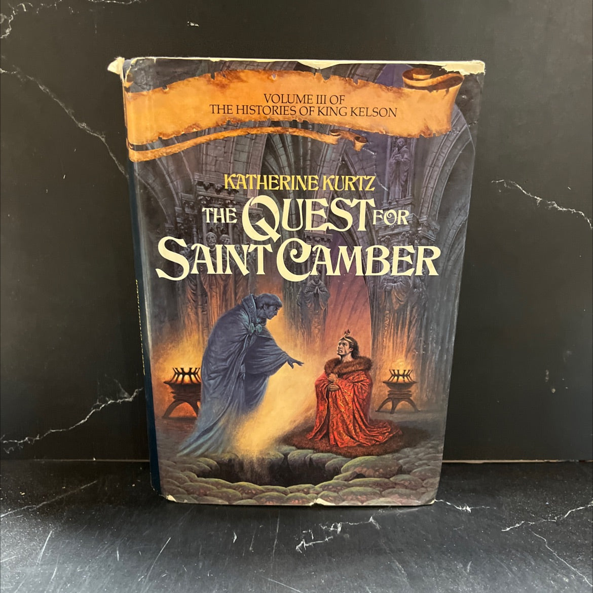 the quest for saint camber book, by Katherine Kurtz, 1986 Hardcover image 1