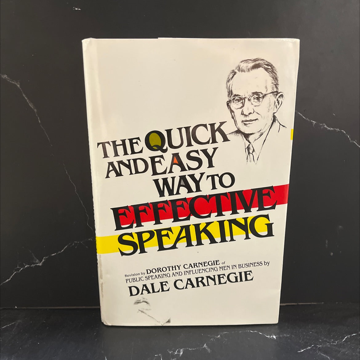 the quick and easy way to effective speaking book, by dorothy carnegie, 1990 Hardcover image 1