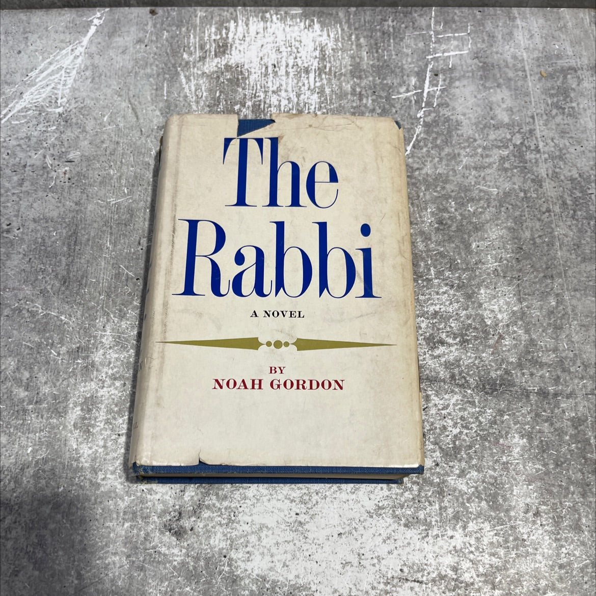 the rabbi book, by Noah Gordon, 1965 Hardcover image 1