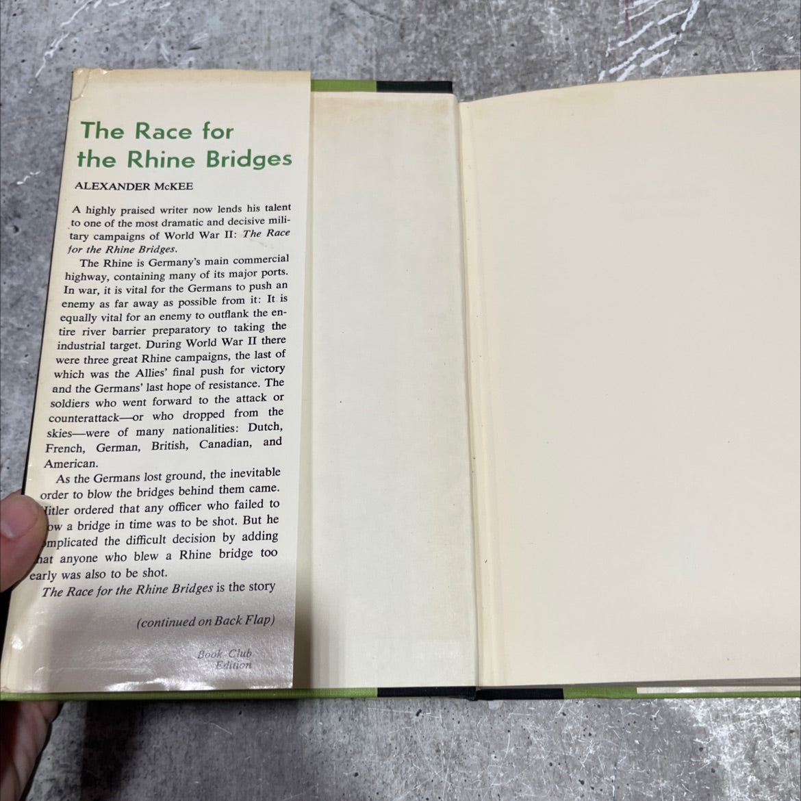 the race for the rhine bridges 1940 1944 1945 book, by alexander mckee, 1971 Hardcover image 4