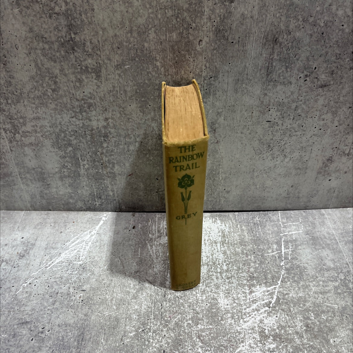 the rainbow trail book, by zane grey, 1915 Hardcover image 4