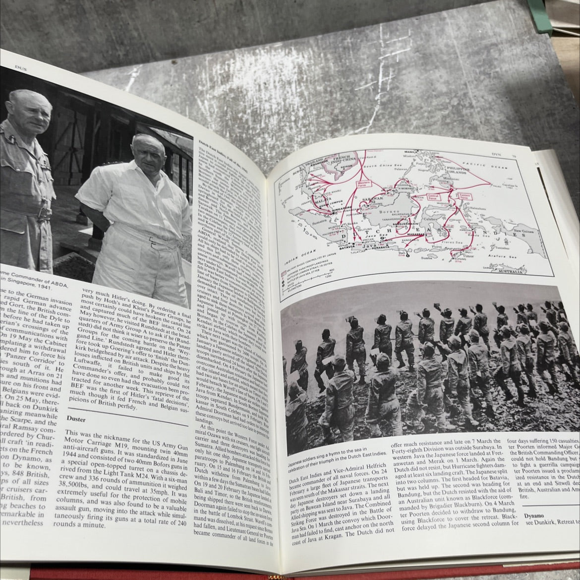 the rand mcnally encyclopedia of world war book, by john keegan, 1977 Hardcover image 4