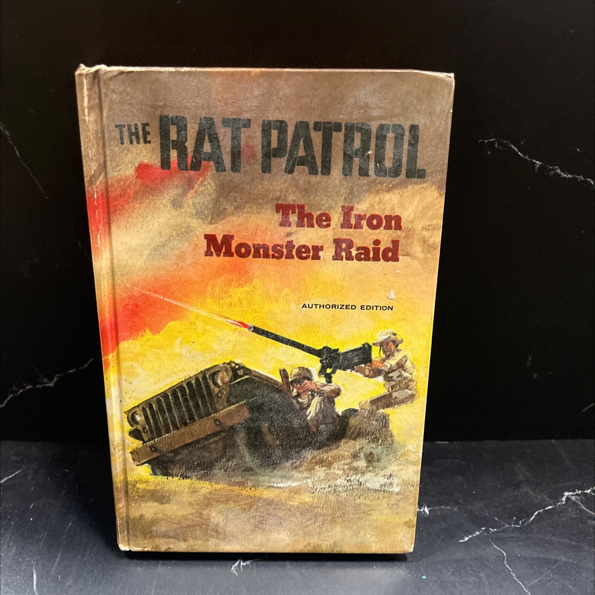 the rat patrol the iron monster raid book, by I. G. edmonds, 1968 Hardcover image 1