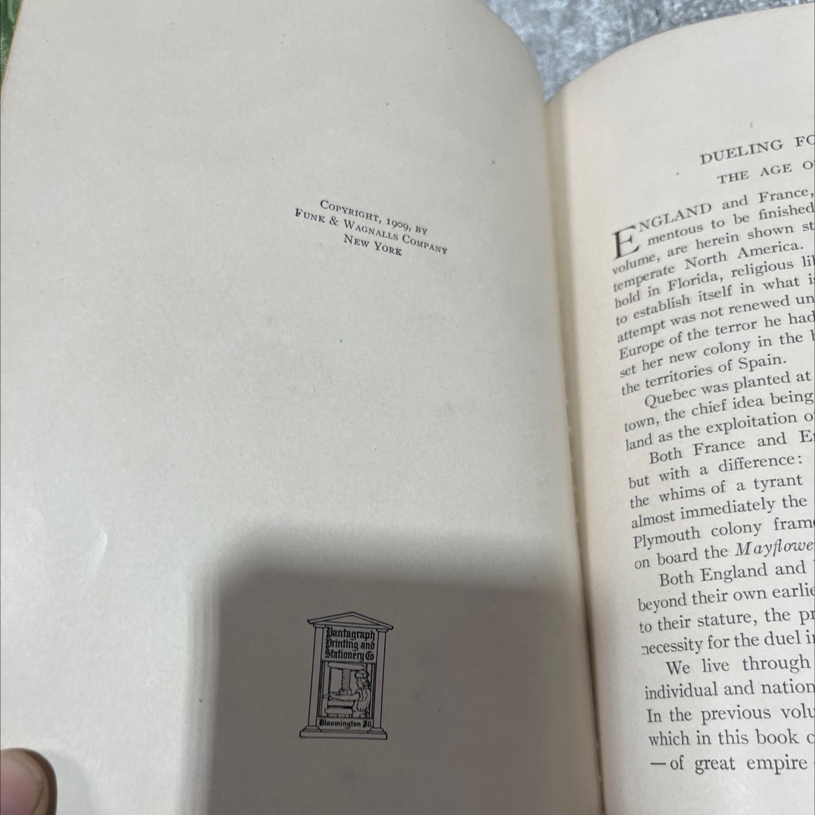 the real america in romance dueling for empire the age of rivalry 1680-1700 book, by edwin markham, 1917 Hardcover image 3