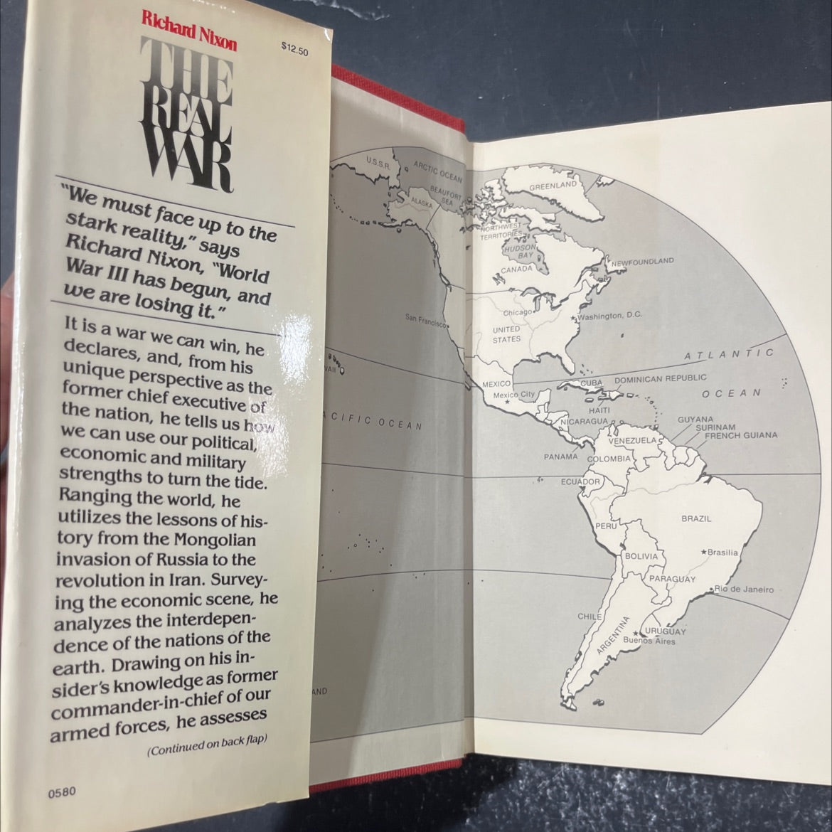 the real war book, by Richard Nixon, 1980 Hardcover image 4