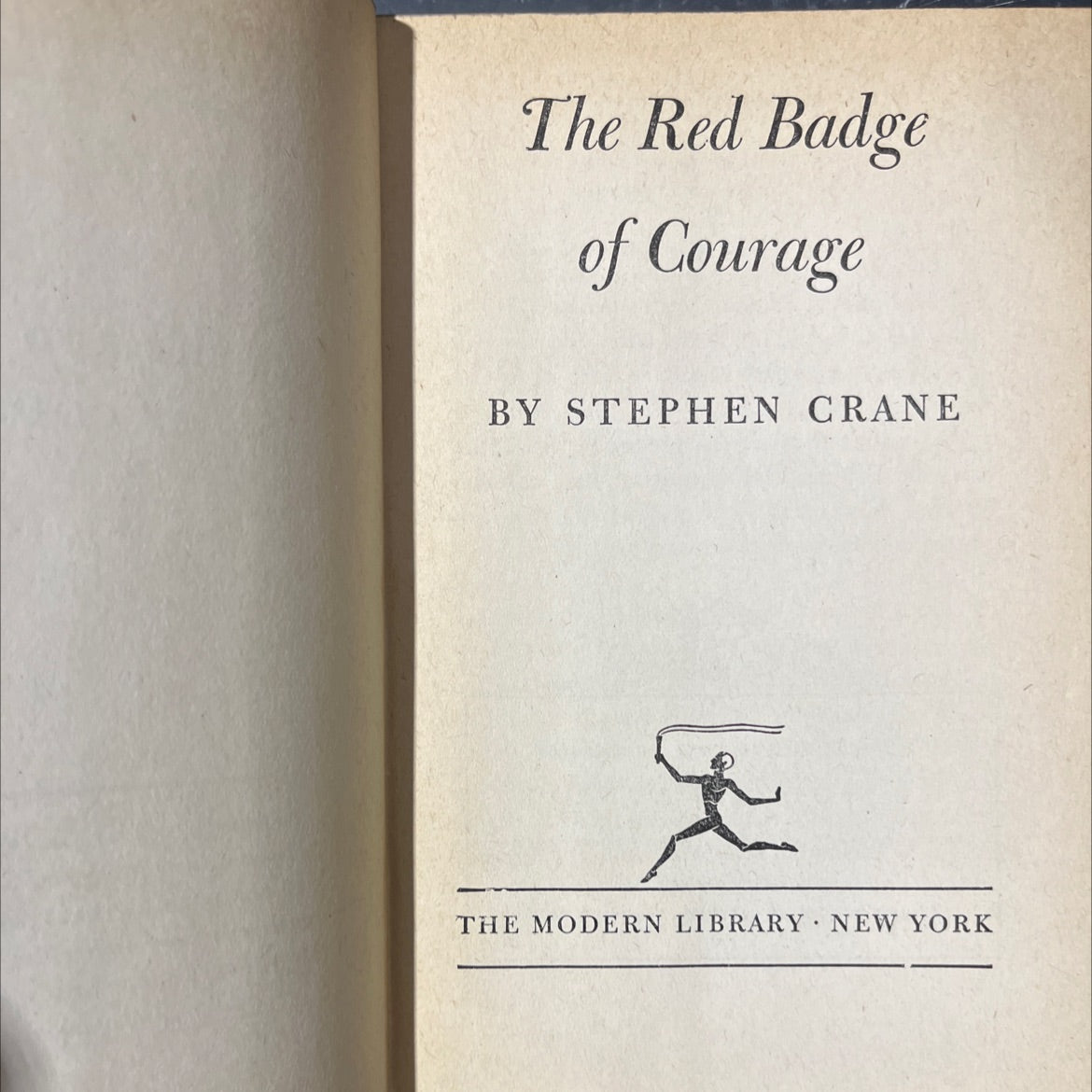 the red badge of courage book, by stephen crane, 1925 Hardcover image 2
