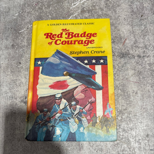 the red badge of courage book, by Stephen Crane, 1970 Hardcover image 1