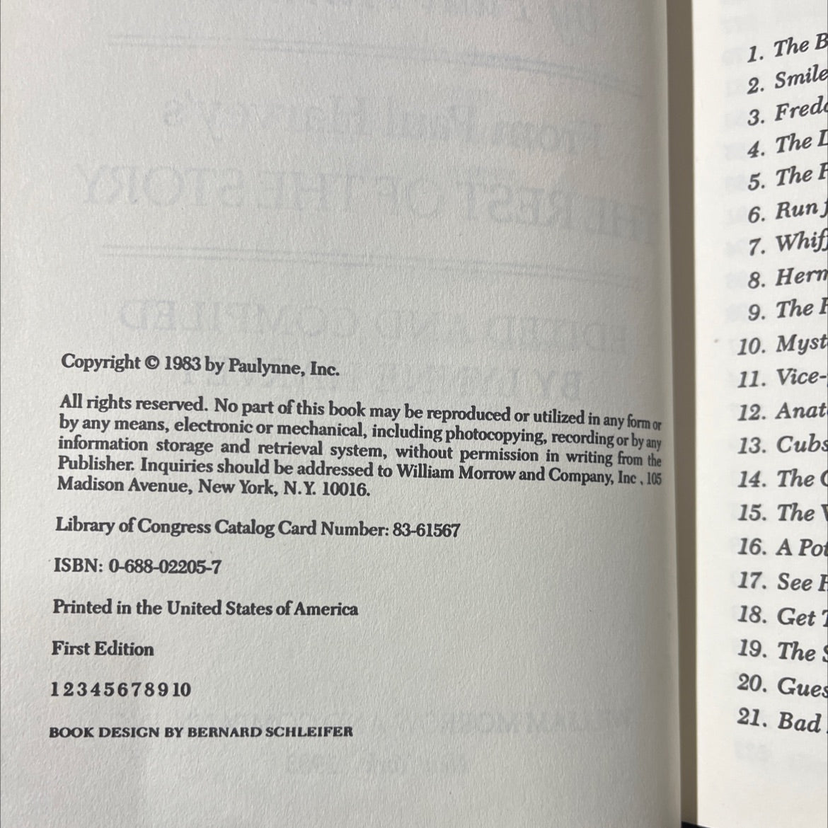 the rest of the story book, by Paul Harvey, 1983 Hardcover image 3