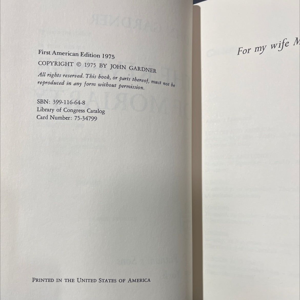 the revenge of moriarty book, by john gardner, 1975 Hardcover image 3