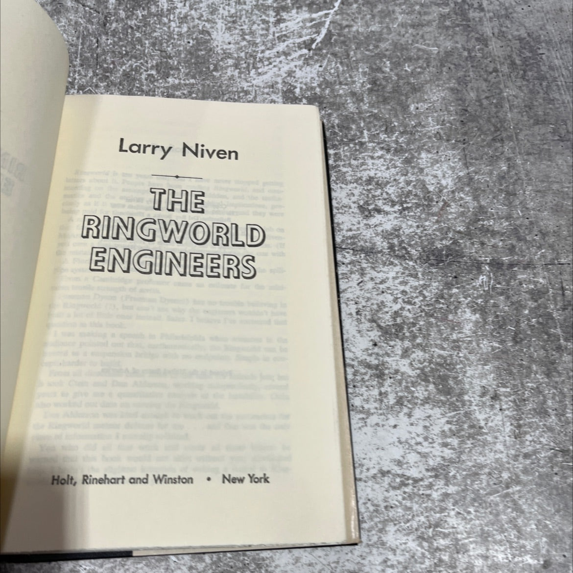 the ringworld engineers book, by Larry Niven, 1980 Hardcover image 2