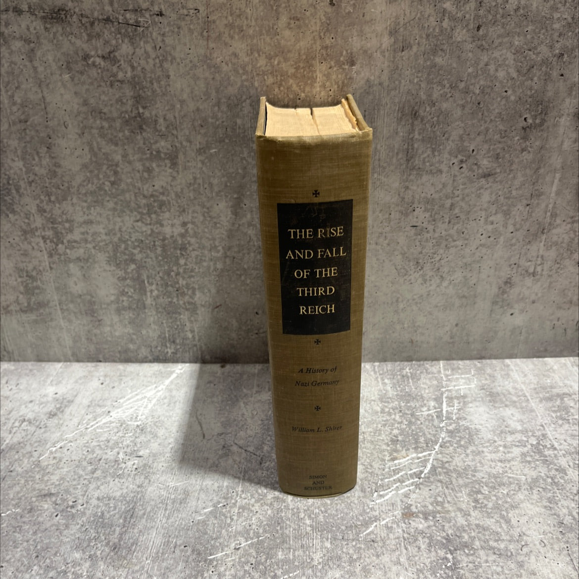 the rise and fall of the third reich book, by william l. shirer, 1960 Hardcover image 4