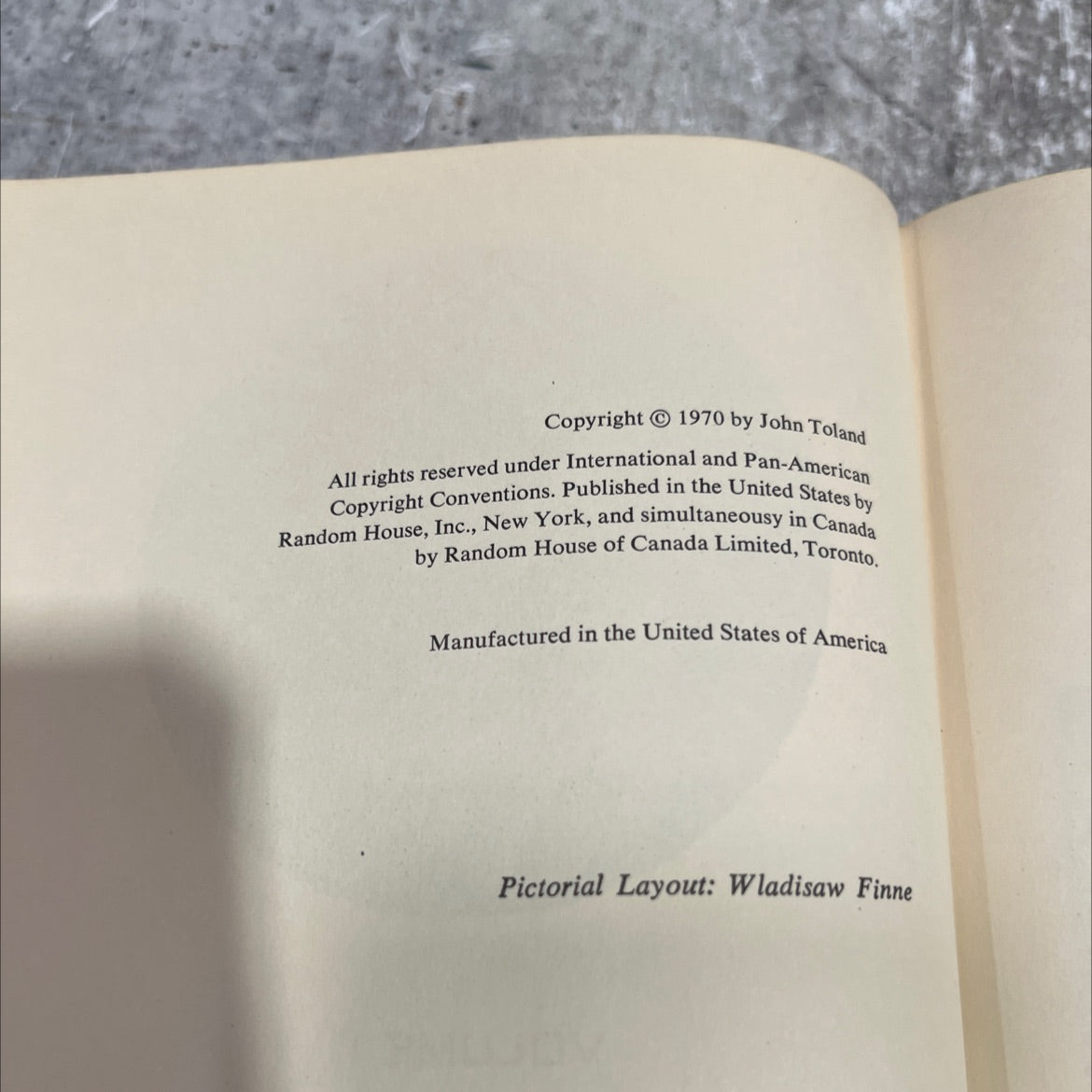 the rising sun the decline and fall of the japanese empire 1936-1945 book, by john toland, 1970 Hardcover image 3