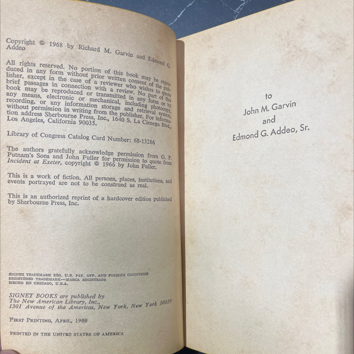 the river book, by Richard M. Garvin, Edmond G. Addeo, 1968 Paperback image 3