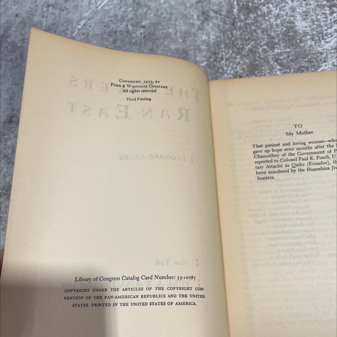 the rivers ran east book, by leonard clark, 2018 Hardcover image 3