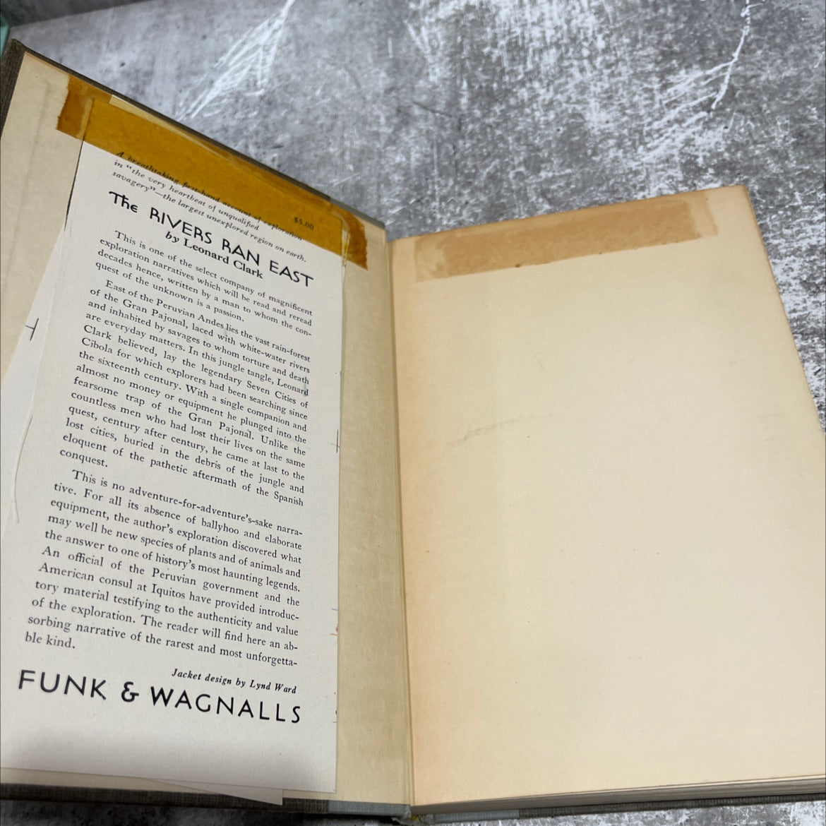 the rivers ran east book, by leonard clark, 2018 Hardcover image 4