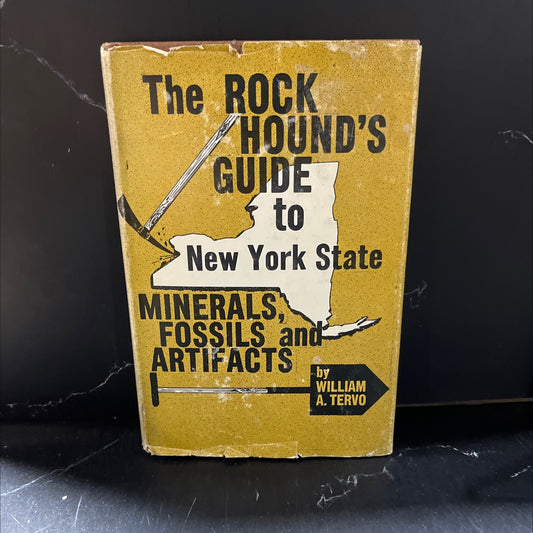 the rock hound's guide to new york state minerals, fossils and artifacts book, by william a. tervo, 1967 Hardcover image 1