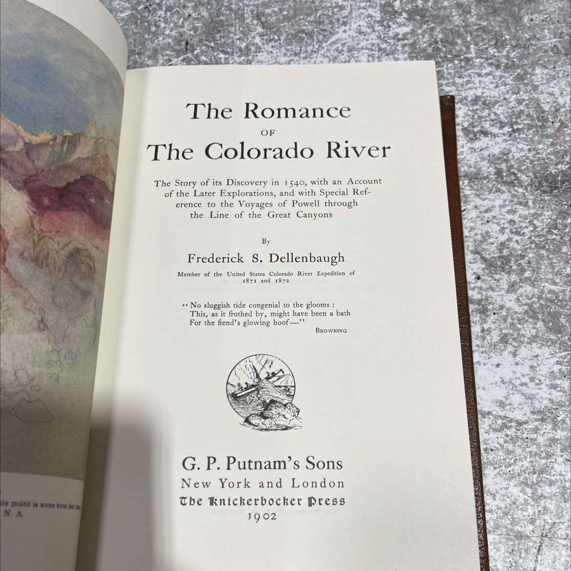 the romance of the colorado river the story of its discovery in 1540 with an account of the later explorations and with image 3
