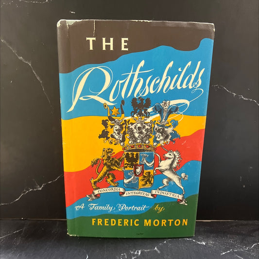 the rothschilds a family portrait book, by frederic morton, 1976 Hardcover image 1