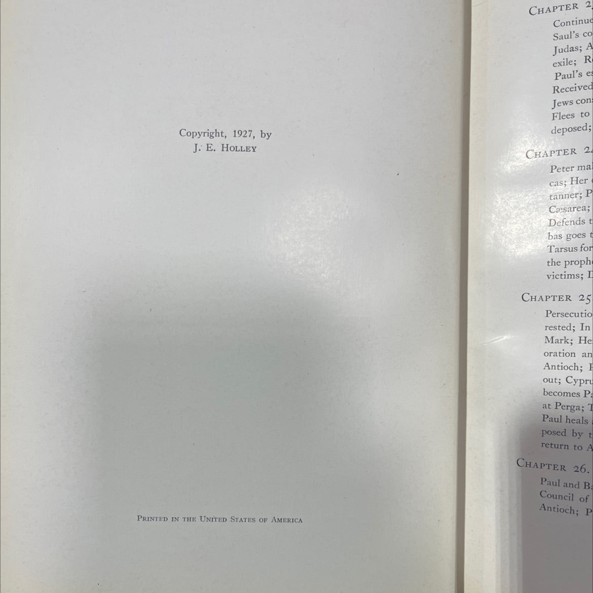 the sacred pageant of the ages book, by j. e. holley, 1927 Hardcover image 3