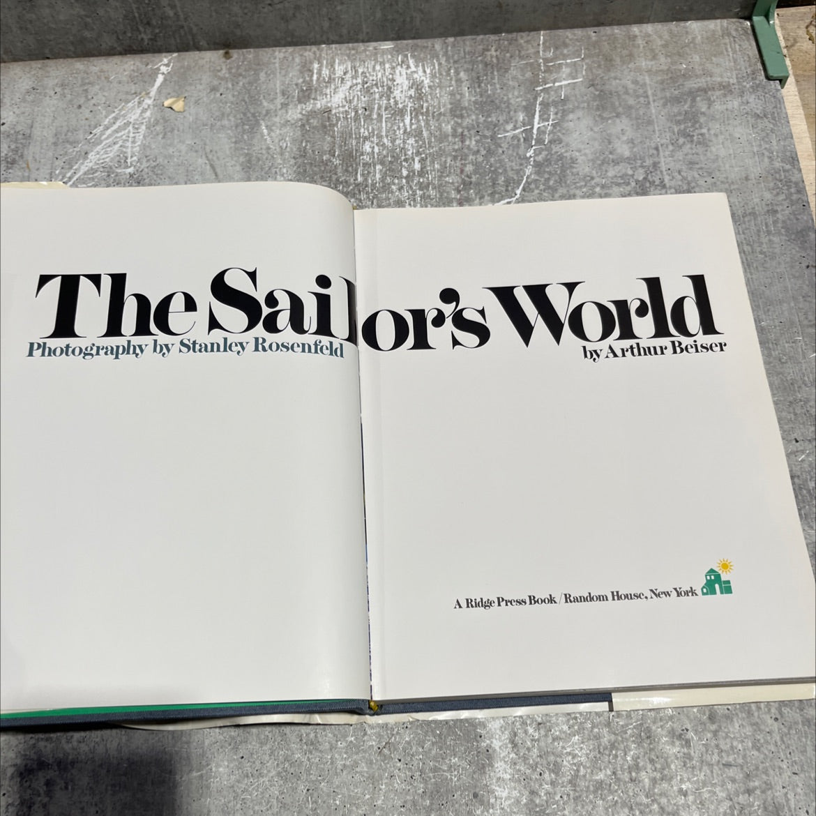 the sailor's world book, by stanley rosenfeld, 1978 Hardcover image 2