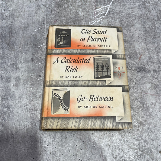 the saint in pursuit book, by leslie charteris, 1970 Hardcover image 1