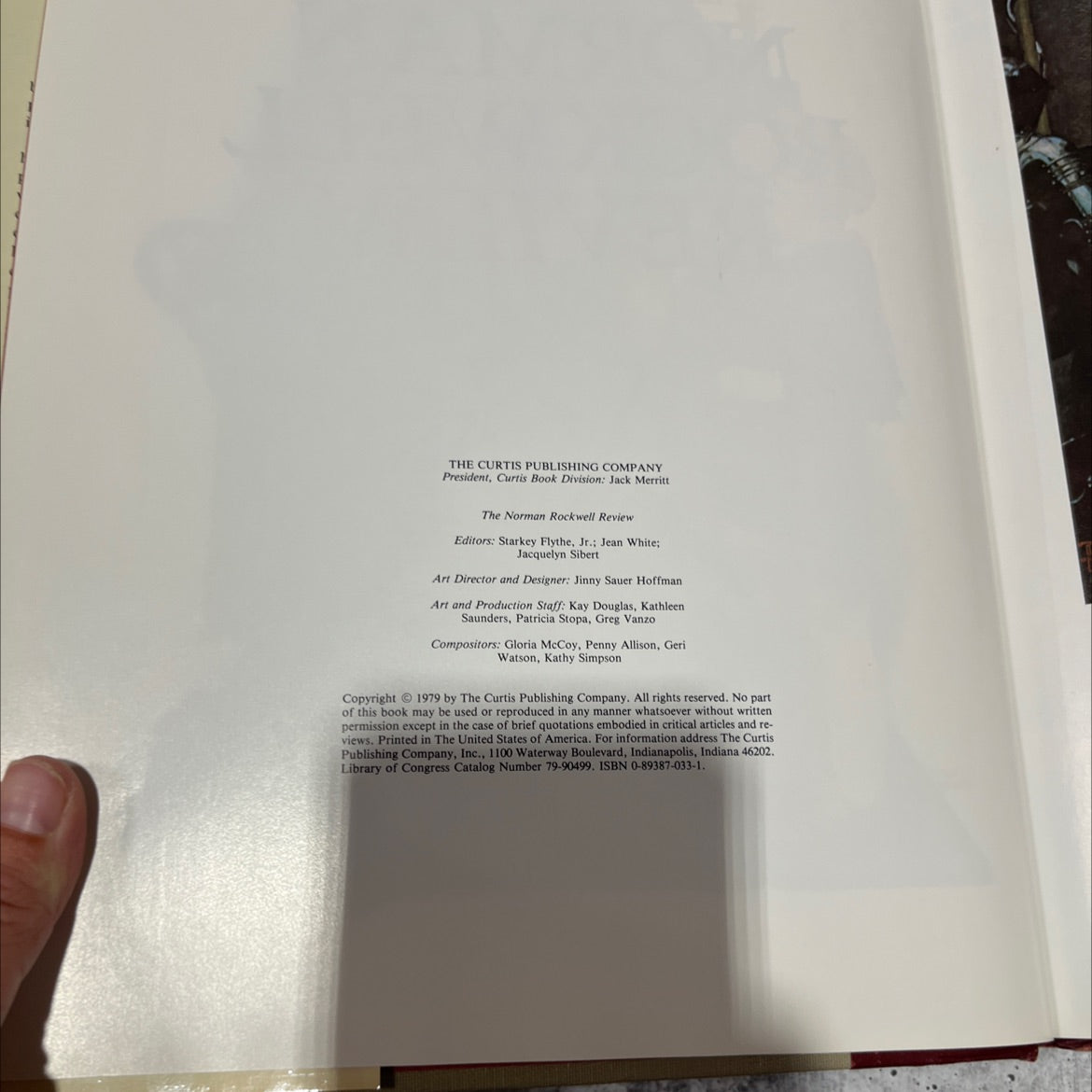 the saturday evening post norman rockwell review book, by rowell, 1979 Hardcover image 3