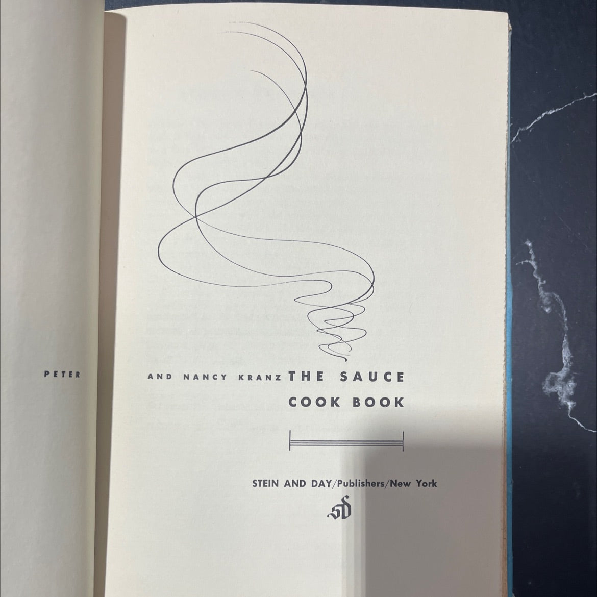 the sauce cook book book, by peter and nancy kranz, 1970 Hardcover image 3